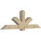 Ekena Millwork Kennewick Rough Sawn Timber Gable Bracket, Douglas Fir, 84"W x 28"H x 6"D x 6"F, 8/12 Pitch GBW084X28X0606KEN00RDF - alternate 3